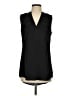 Cache 100% Polyester Black Sleeveless Blouse Size S - photo 1