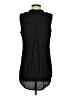 Cache 100% Polyester Black Sleeveless Blouse Size S - photo 2