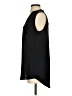 Cache 100% Polyester Black Sleeveless Blouse Size S - photo 5