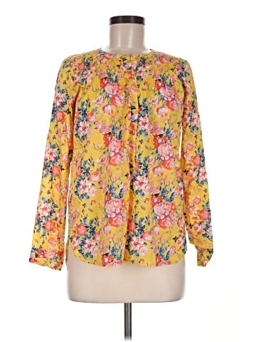 Liberty Art Fabrics for J.Crew Long Sleeve Blouse (view 1)
