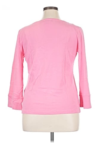 Jones New York Signature 3/4 Sleeve T-Shirt (view 2)