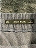 Zara Basic Chevron-herringbone Gray Dress Pants Size S - photo 7