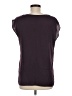 ModCloth 100% Polyester Purple Short Sleeve Blouse Size M - photo 2