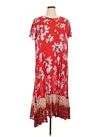 Woman Within Casual Dress (view 1)