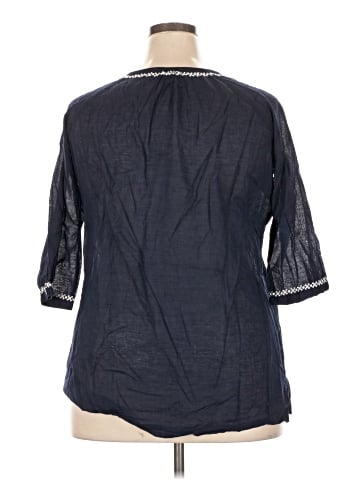 Eddie Bauer 3/4 Sleeve Blouse (view 2)