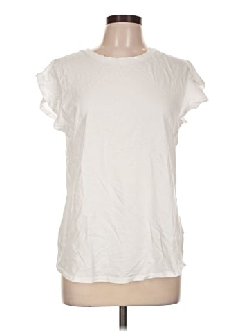New York & Company Short Sleeve T-Shirt (view 1)