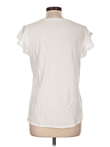 New York & Company Short Sleeve T-Shirt (view 2)
