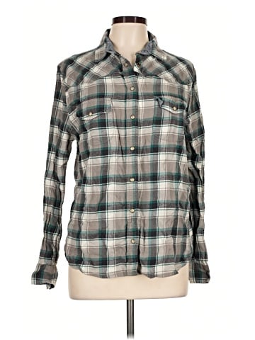 Jachs Girlfriend Long Sleeve Button-Down Shirt (view 1)