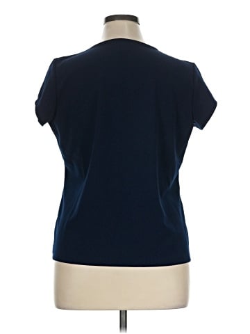 Liz Claiborne Short Sleeve Blouse (view 2)