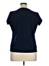 Liz Claiborne Blue Short Sleeve Blouse Size XL (petite) - photo 2