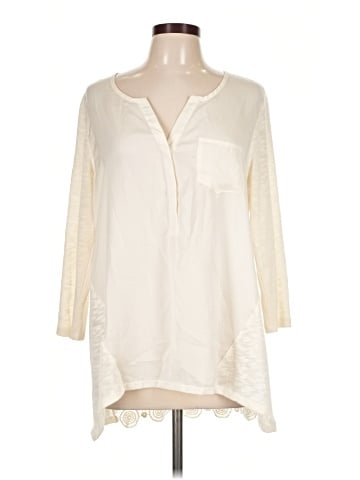 Retro-ology 3/4 Sleeve Blouse (view 1)