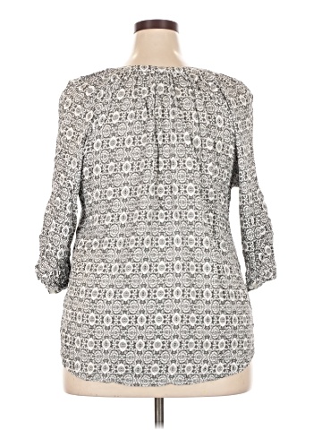 Jones & Co 3/4 Sleeve Blouse (view 2)