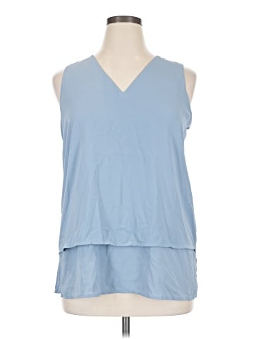 MICHAEL Michael Kors Sleeveless Blouse (view 1)