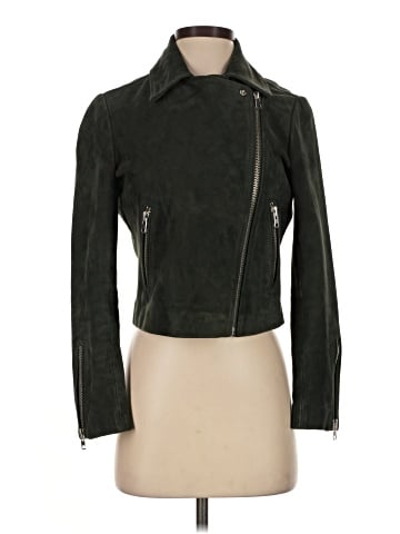 Topshop Leather Jacket (view 1)