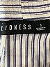 Lioness Stripes Silver Casual Pants Size S - photo 7