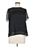 DR2 Black Short Sleeve Blouse Size M - photo 1