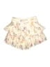 Dance & Marvel 100% Polyester Floral Ivory Skort Size L - photo 2