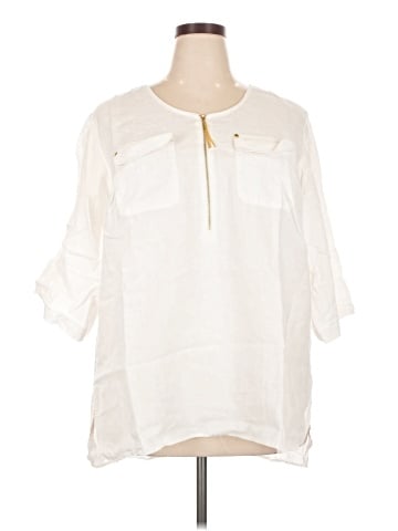 Ellen Tracy 3/4 Sleeve Blouse (view 1)