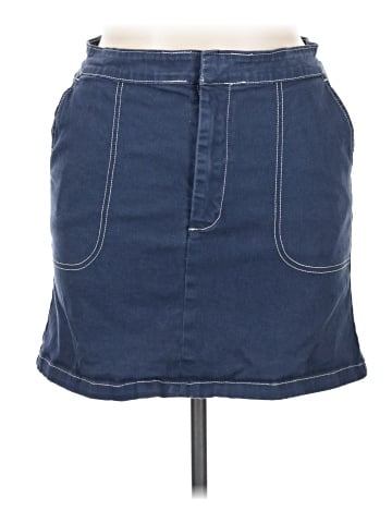 ModCloth Denim Skirt (view 1)