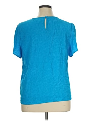 AK Anne Klein Short Sleeve Top (view 2)