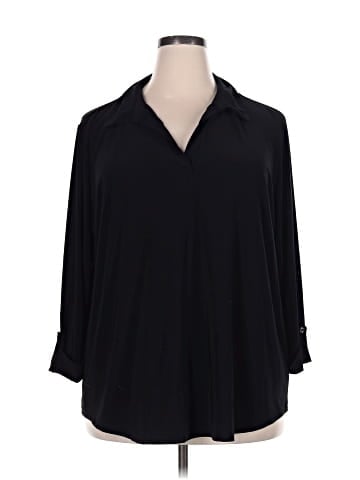 Jones New York Signature 3/4 Sleeve Blouse (view 1)