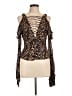 AFRM 100% Viscose Brown Sleeveless Blouse Size L - photo 1