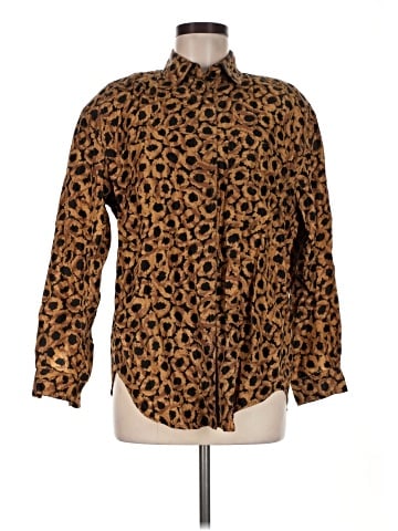 Sunny Leigh Long Sleeve Silk Top (view 1)