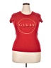 Guess Red Short Sleeve Top Size XXL - photo 1