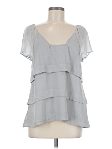 Banana Republic Short Sleeve Silk Top (view 1)