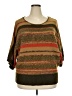 Ruby Rd. Stripes Brown Pullover Sweater Size 3X - photo 1