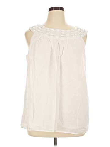 MICHAEL Michael Kors Sleeveless Blouse (view 1)