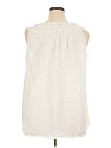 MICHAEL Michael Kors Sleeveless Blouse (view 2)