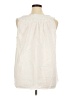 MICHAEL Michael Kors Ivory Sleeveless Blouse Size XL - photo 2