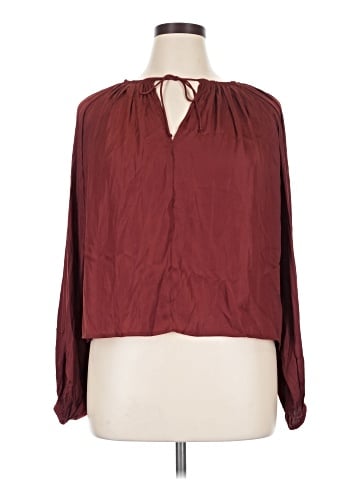 Lulus Long Sleeve Blouse (view 1)