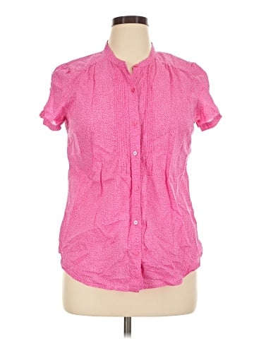 St. John's Bay Short Sleeve Blouse (view 1)