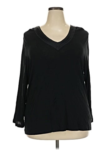 Jones New York Signature 3/4 Sleeve Top (view 1)