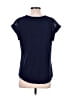 Fortune + Ivy 100% Polyester Blue Short Sleeve Top Size S - photo 2