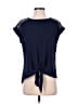 Fortune + Ivy 100% Polyester Blue Short Sleeve Top Size S - photo 1