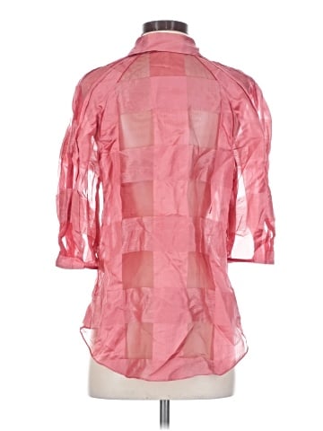 Rebecca Taylor 3/4 Sleeve Silk Top (view 2)