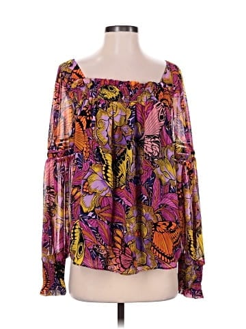 Alexandra Farmer exclusively for Anthropologie Long Sleeve Blouse (view 1)