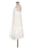 Pol 100% Polyester Ivory Cocktail Dress Size L - photo 5