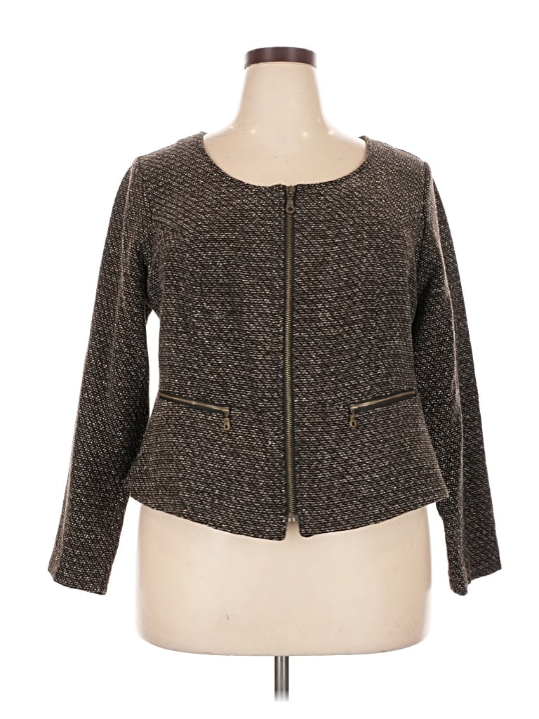 Pre-owned Avenue Jacket In Brown