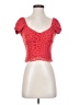 Motel Red Short Sleeve Top Size XS - photo 1