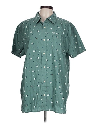 Aeropostale Short Sleeve Button-Down Shirt (view 1)