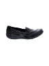 Clarks 100% Leather Black Flats Size 11 - photo 1