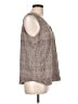 Apt. 9 100% Polyester Brown Sleeveless Blouse Size L - photo 4