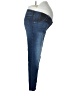 Isabel Maternity Solid Blue Jeans Size 8 - photo 4