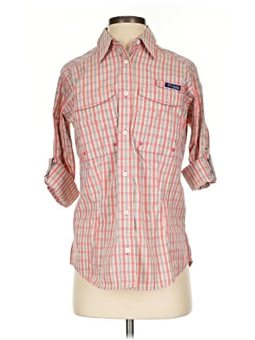 Columbia 3/4 Sleeve Button-Down Shirt (view 1)