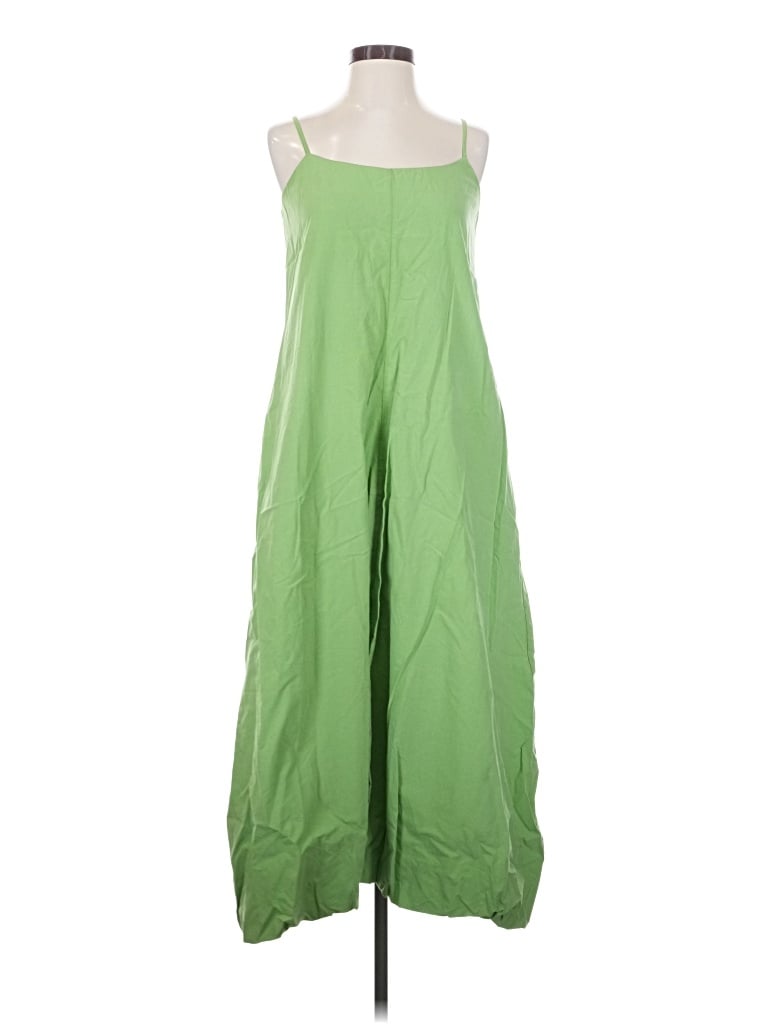 Pre-owned Yfb Casual Dress In Green