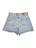 Maje Stars Blue Denim Shorts Size 36 waist - photo 2
